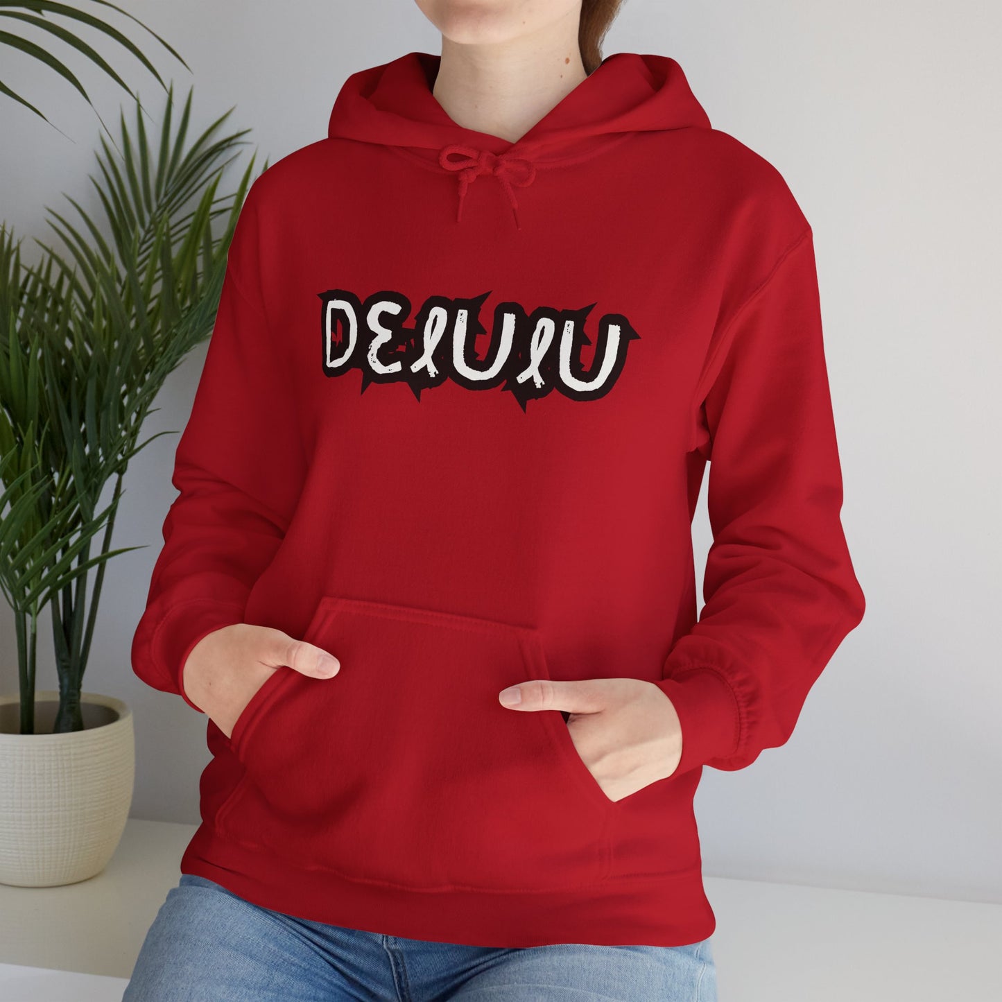 Unisex Heavy Blend Hoodie (Delulu)