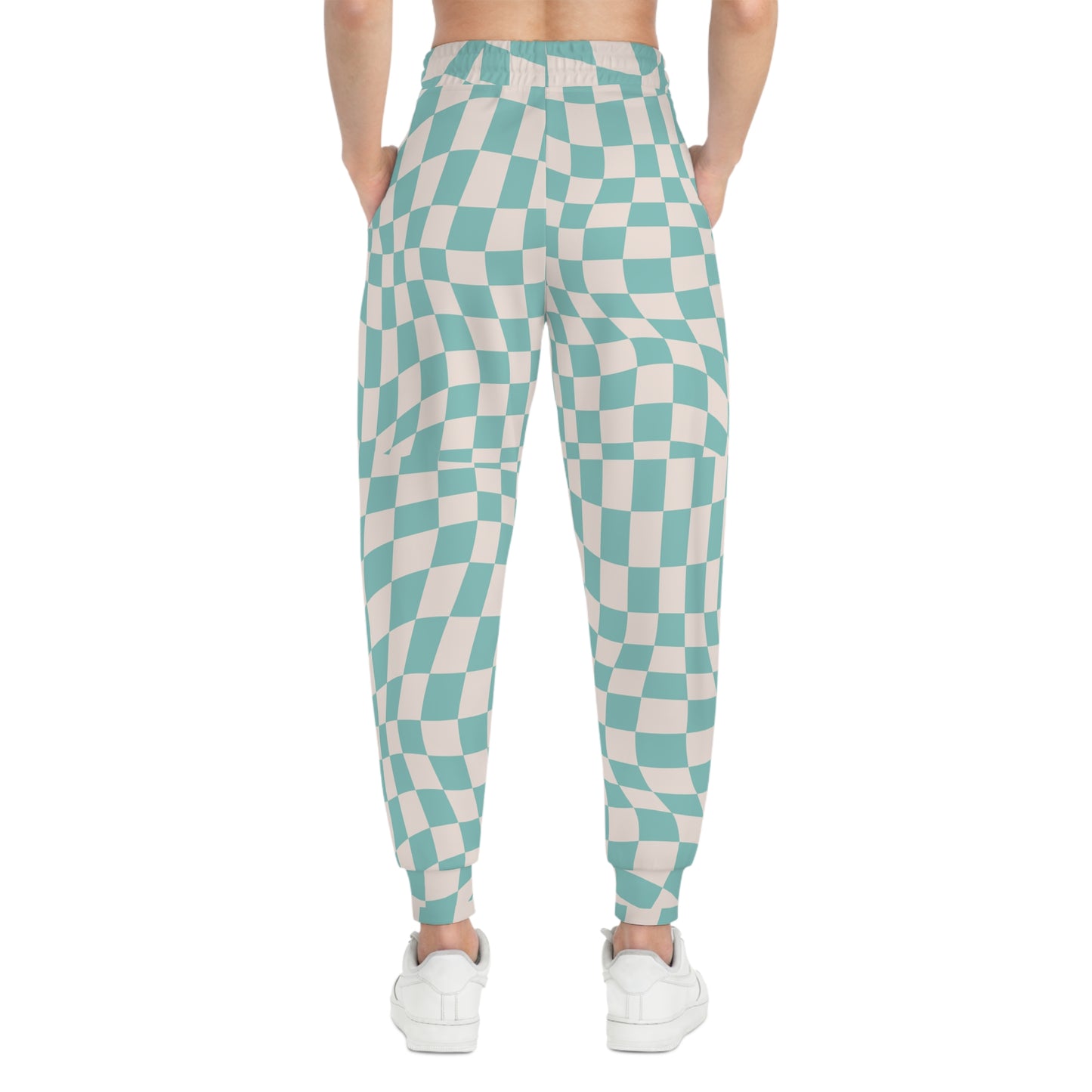 Athletic Joggers (Teal Pixels)