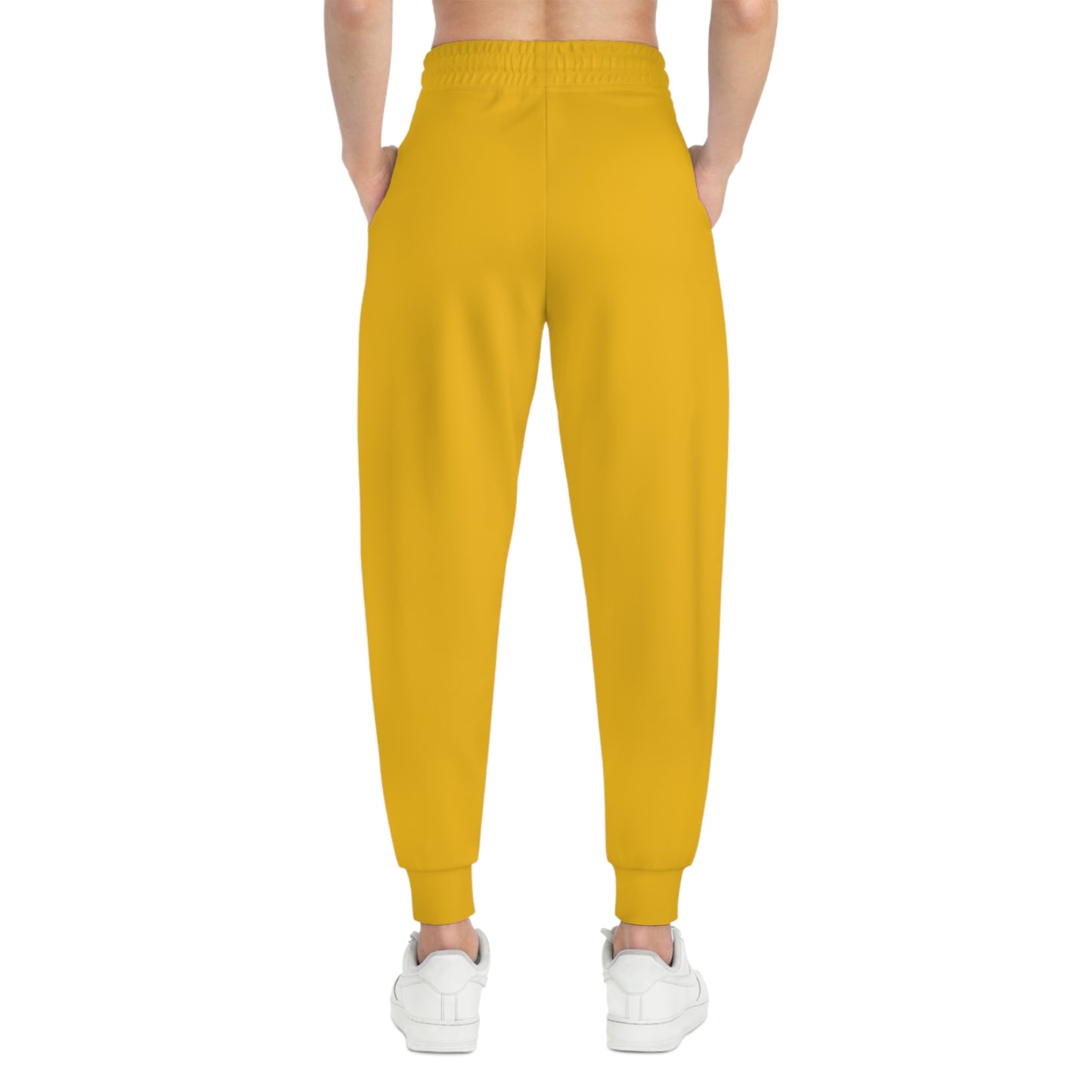 Yellow Athletic Joggers (DC Logo)