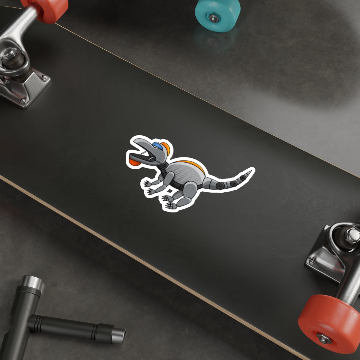 Die-Cut Stickers | Vibrant Art for Personalization (Iguanatron)