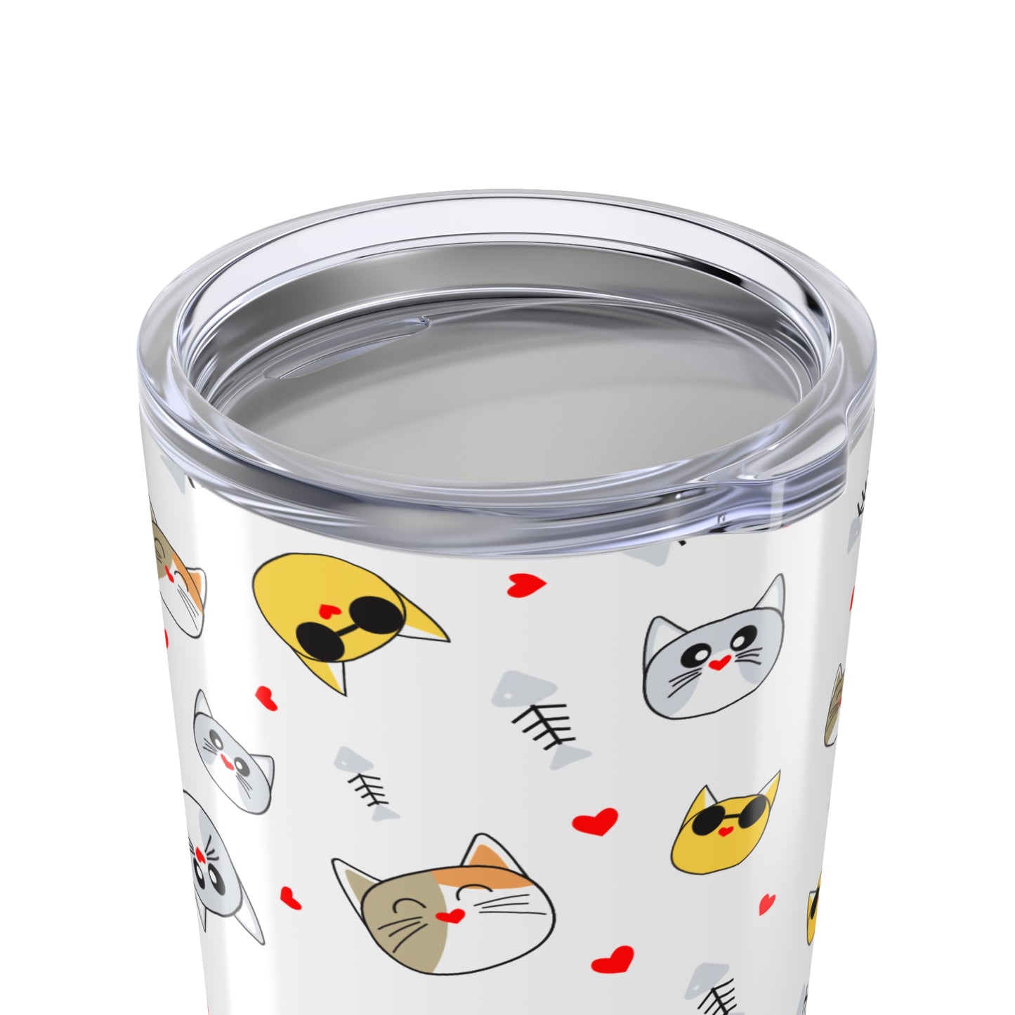 Cat face Tumbler 20oz