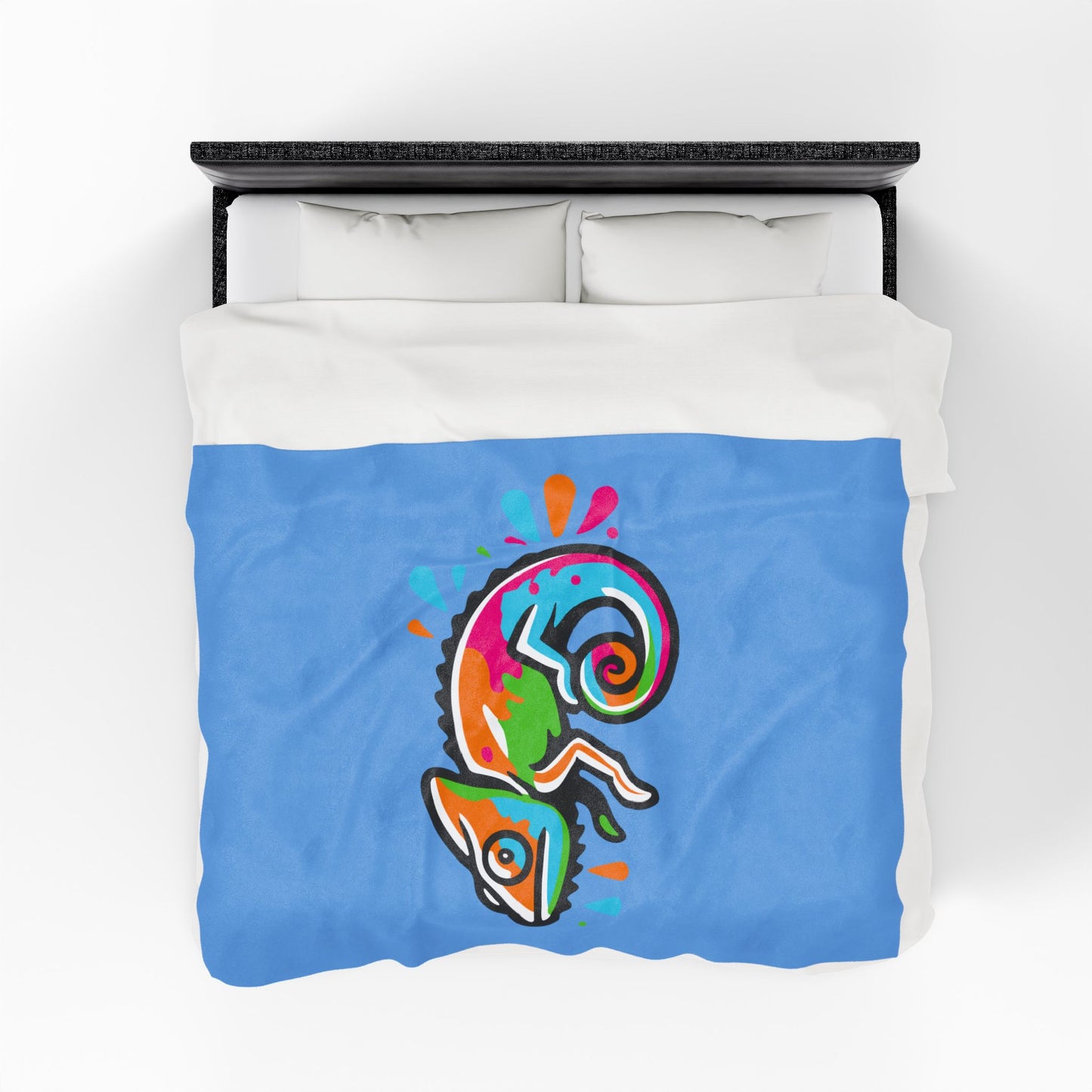 Velveteen Plush Blanket (DC Logo)