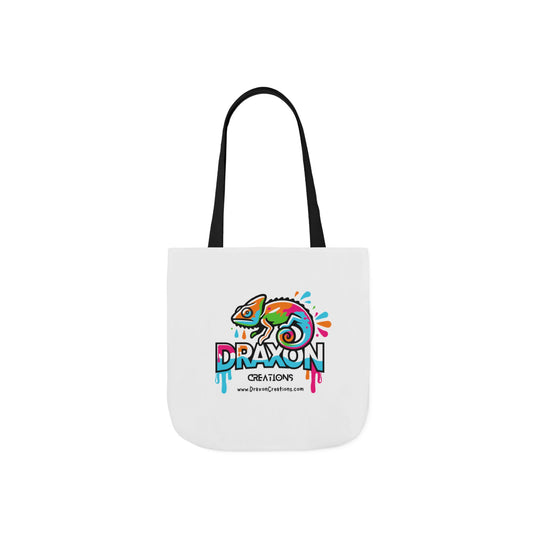 Colorful Chameleon Canvas Tote Bag (DC Logo)