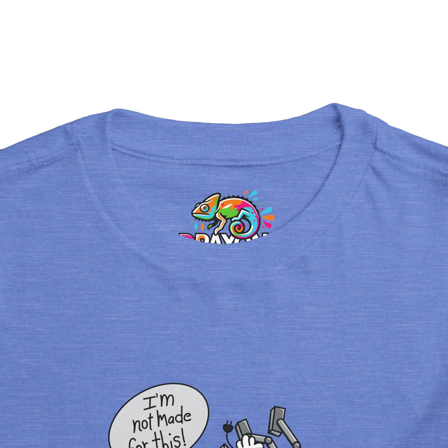 Toddler Short Sleeve Tee (I'm Not Made for This - Snowmobiler)