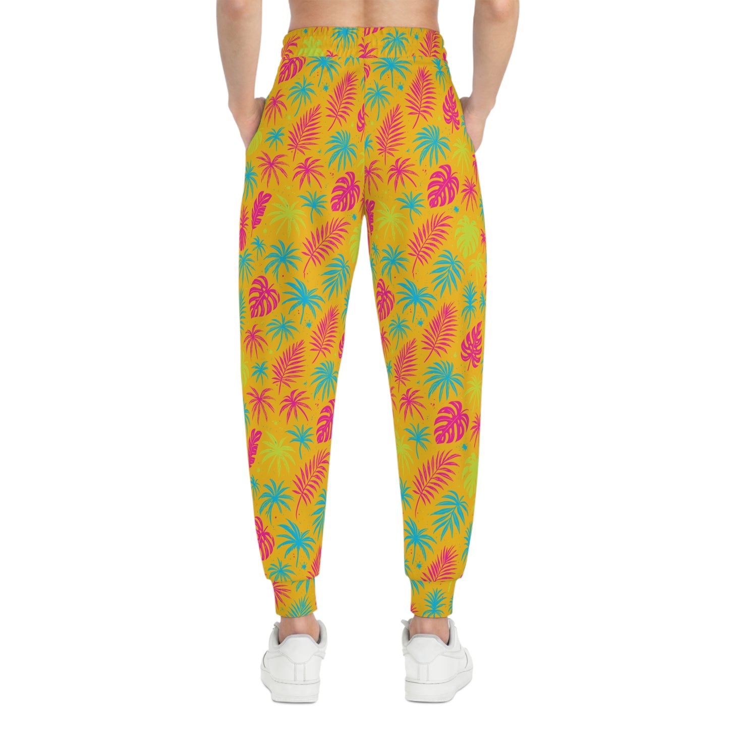 Yellow Athletic Joggers (Neon Garden)
