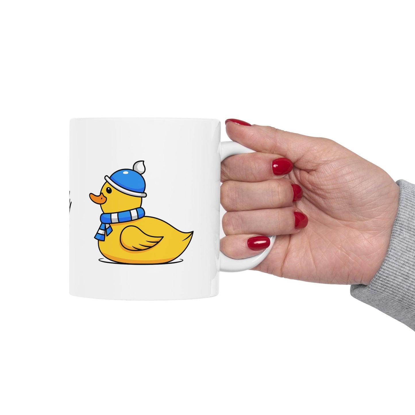 Ceramic Mug — 11 & 15oz (Chilly Duck)