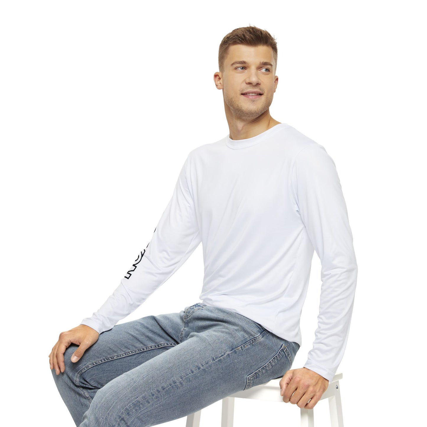 Men's Long Sleeve Shirt (DC Logo)