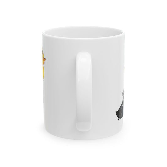 Cute Duck Illustration Coffee Cup - 11oz & 15oz (Different Ducks)