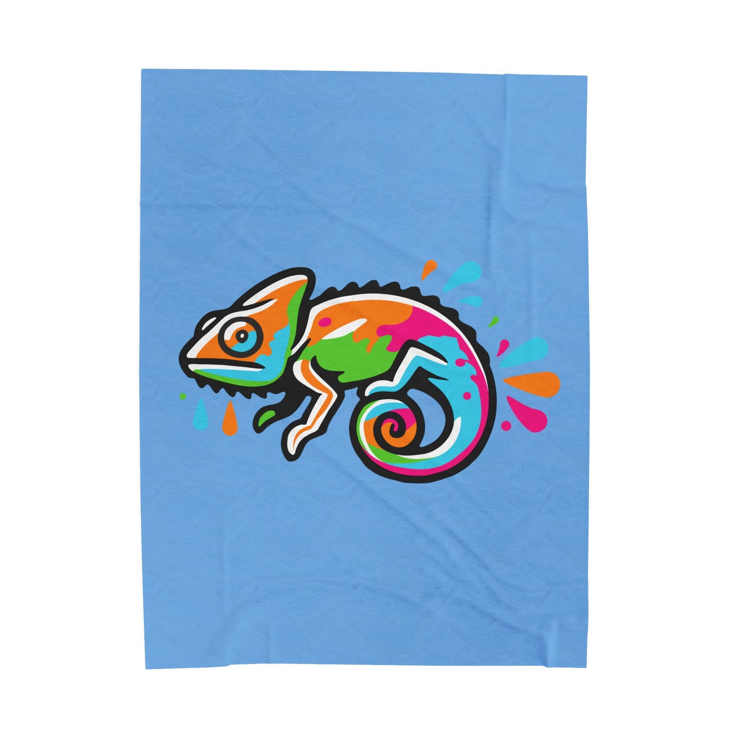 Velveteen Plush Blanket (DC Logo)