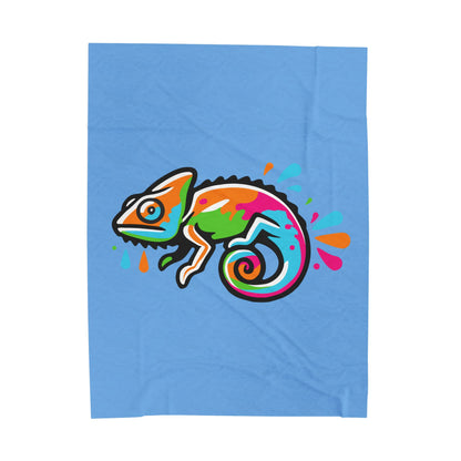 Velveteen Plush Blanket (DC Logo)