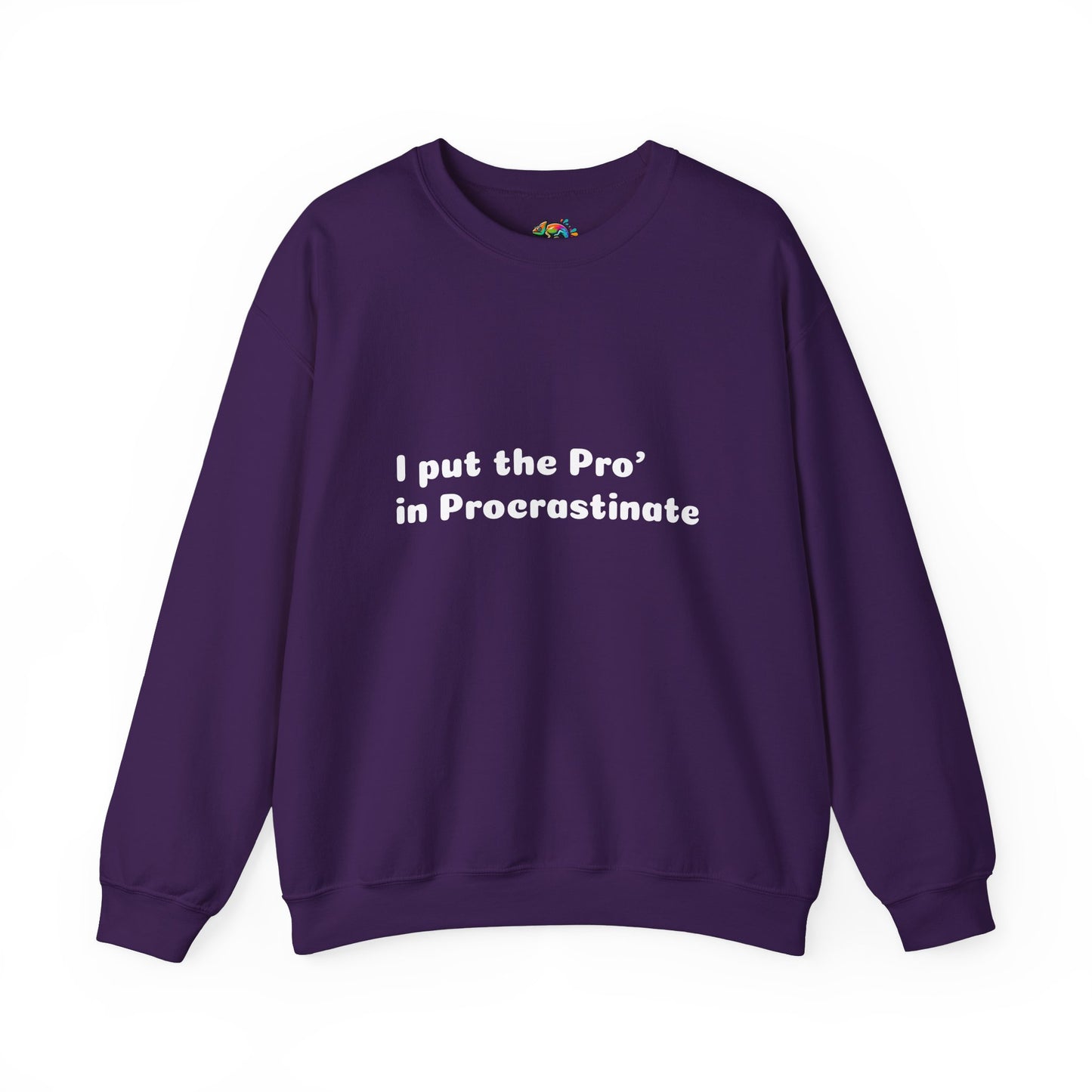 Unisex Heavy Blend™ Crewneck Sweatshirt (Pro' Procrastinate)