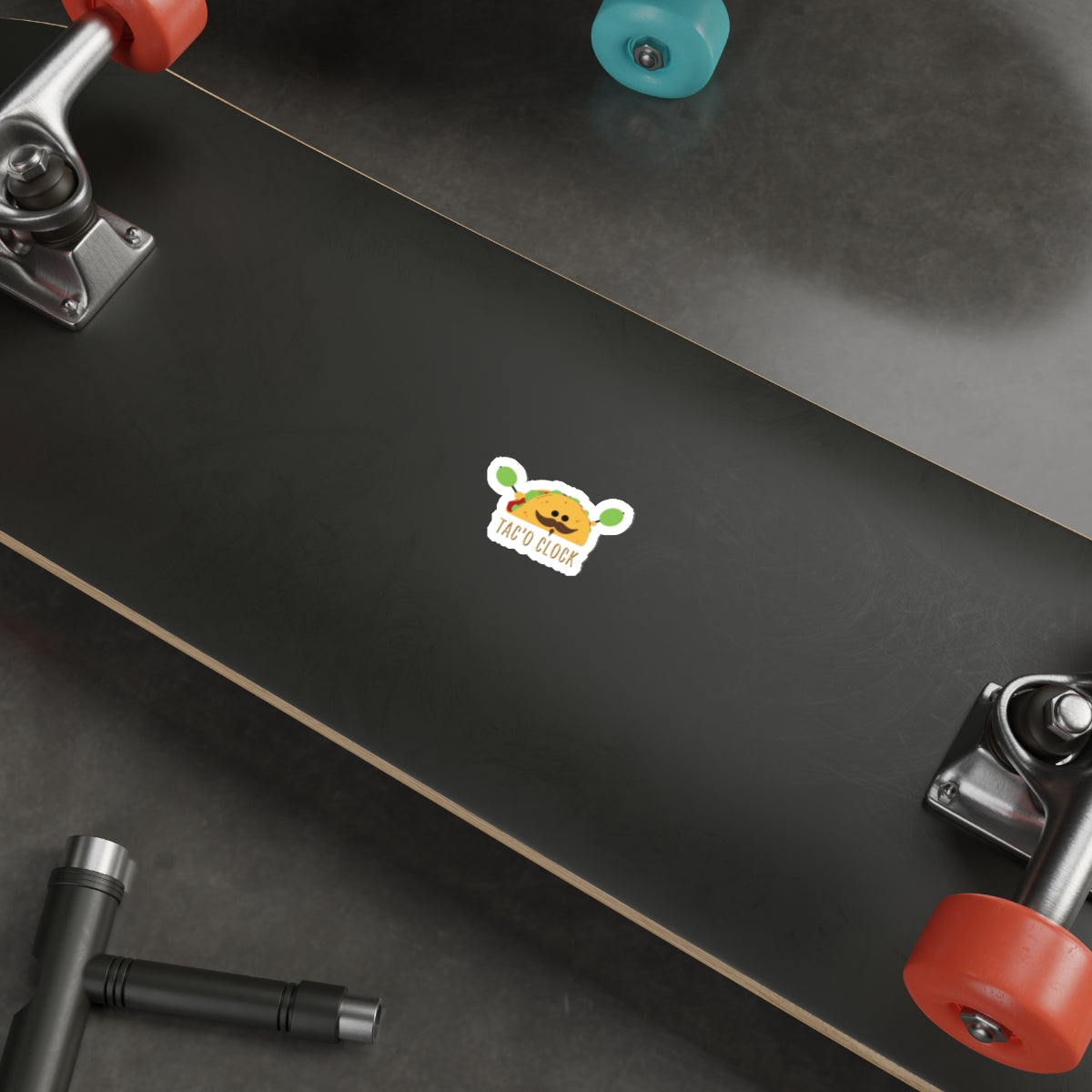 Die-Cut Stickers | Vibrant Art for Personalization (Tac'O Clock)