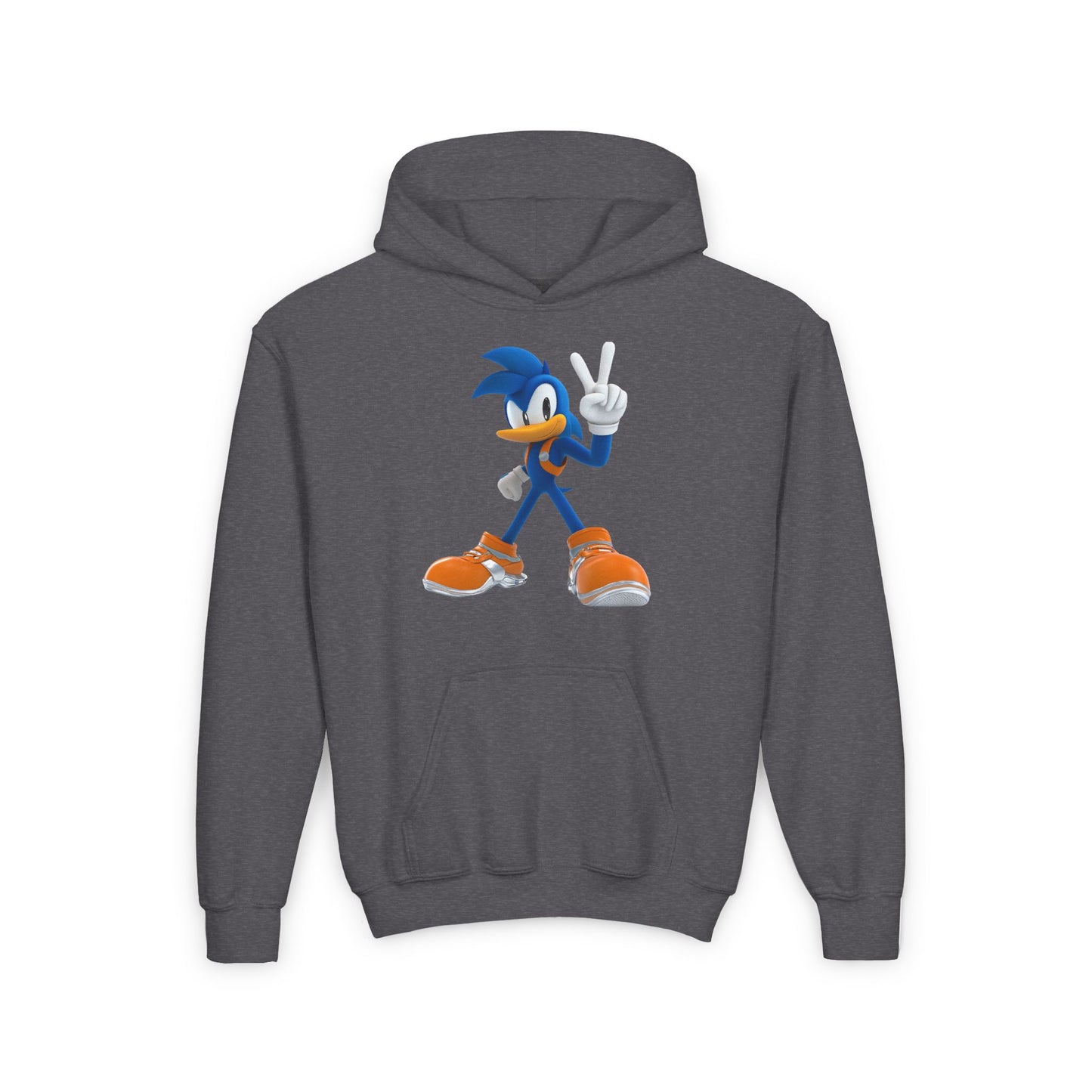 Youth Heavy Blend Hooded Sweatshirt (Peace Duck)