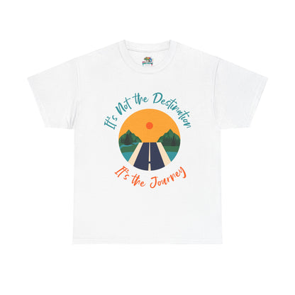 Unisex Heavy Cotton Tee (It's not Destination, It's Journey)