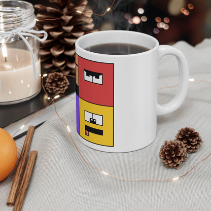 Ceramic Mug - 11oz & 15oz (Emotion Blocks)