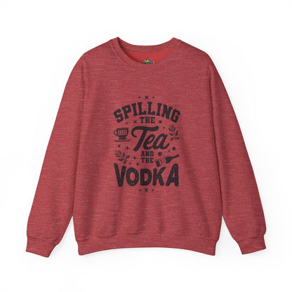 Unisex Heavy Blend™ Crewneck Sweatshirt (Spill Tea & Vodka)