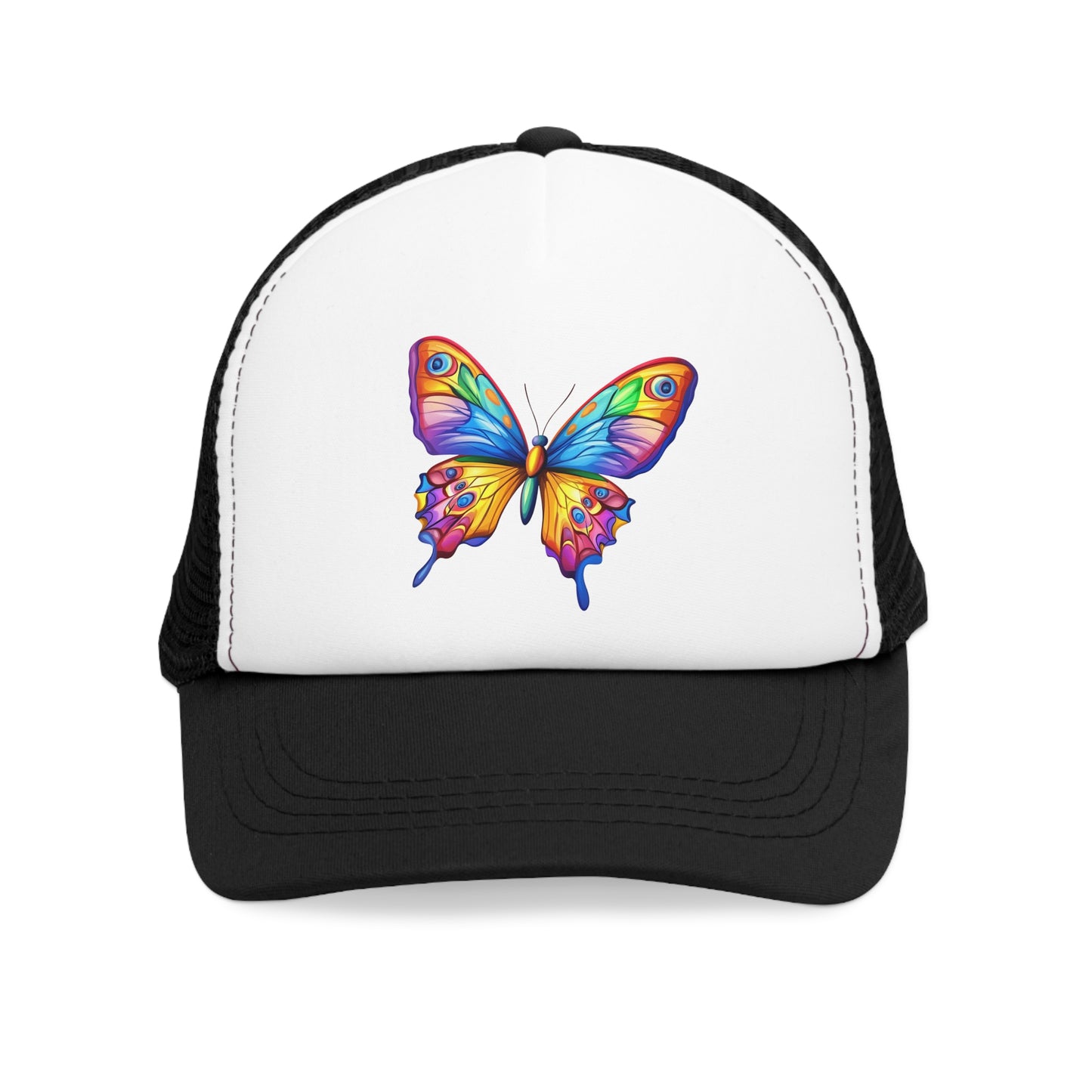 Mesh Cap (Colorful Butterfly)