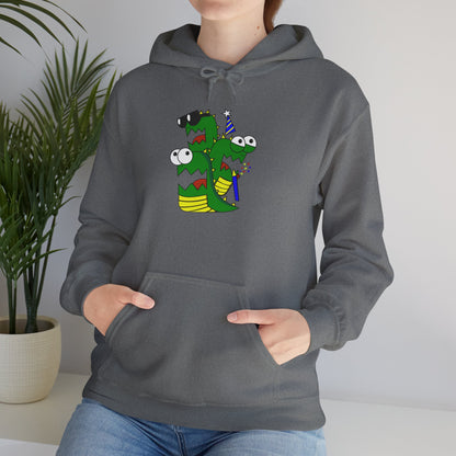 Unisex Heavy Blend™ Hooded Sweatshirt (Larry the Snake thing)