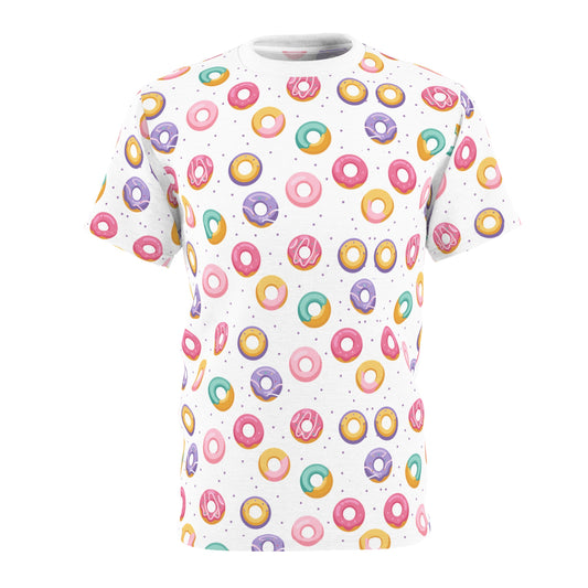 Unisex Cut & Sew Tee (Donuts)