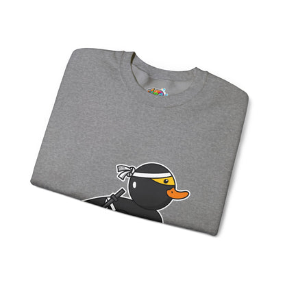 Unisex Heavy Blend™ Crewneck Sweatshirt (Ninja Duck)