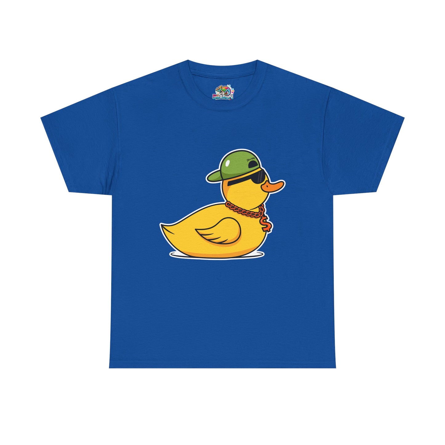 Unisex Heavy Cotton Tee (Gangster Duck)