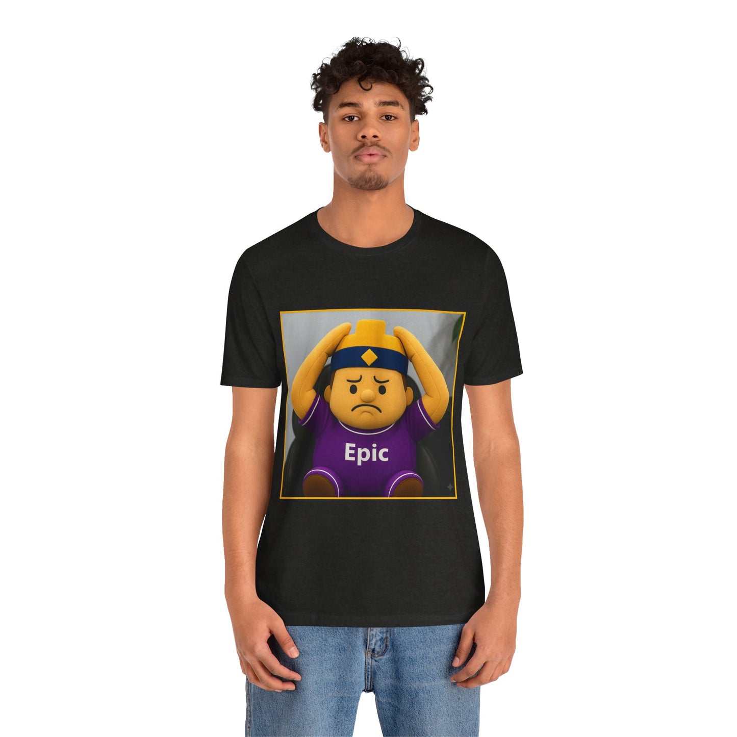 Epic Tee - Casual Unisex Jersey Short Sleeve Shirt with Playful Design (CLASH)