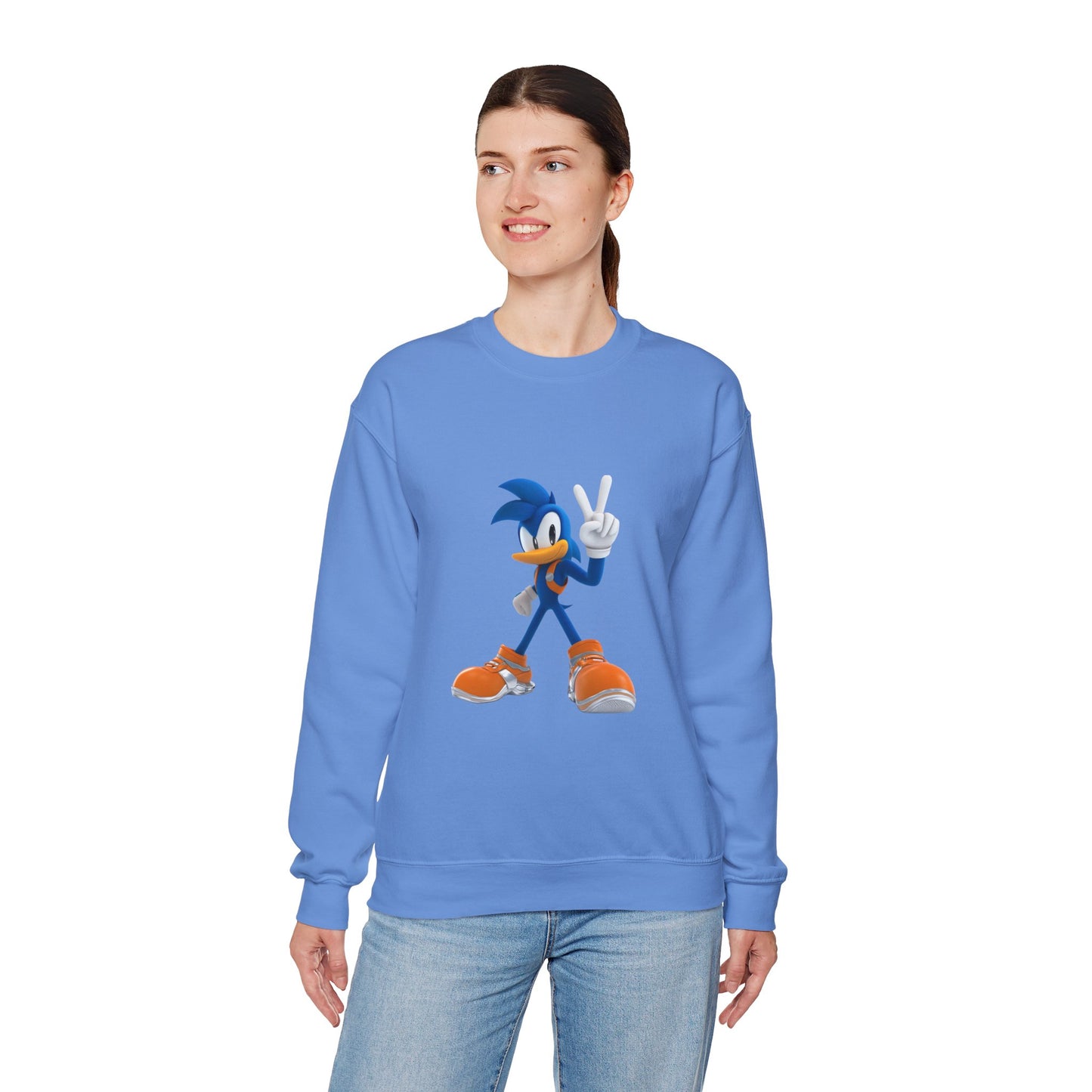 Unisex Heavy Blend™ Crewneck Sweatshirt (Duck Peace)