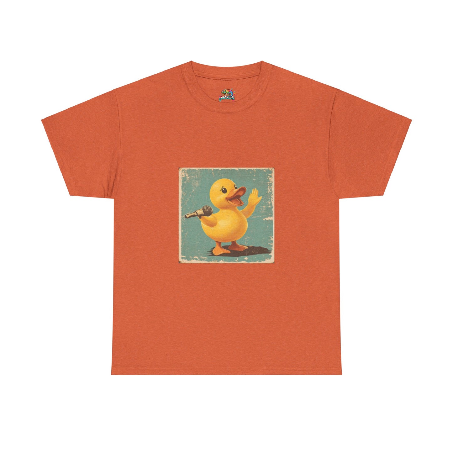 Unisex Heavy Cotton Tee (Karaoke Duck)