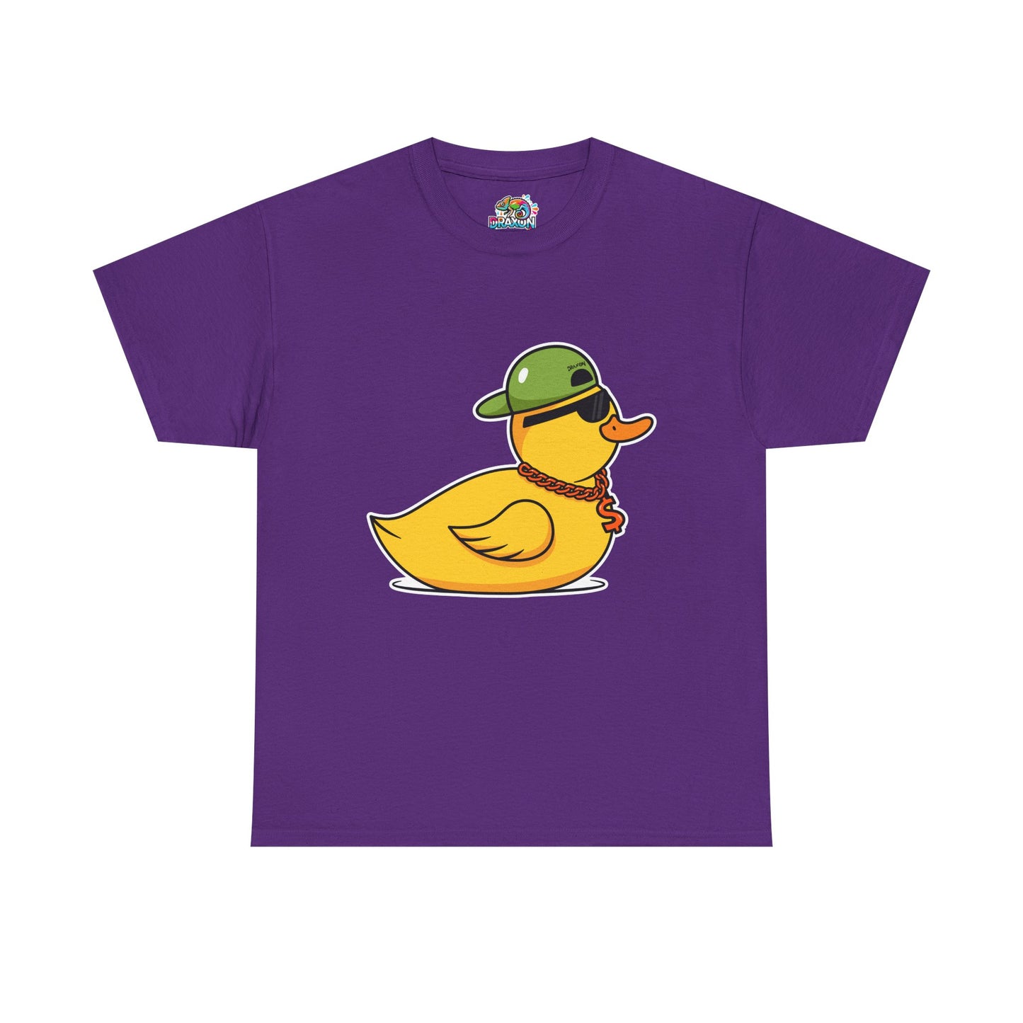 Unisex Heavy Cotton Tee (Gangster Duck)