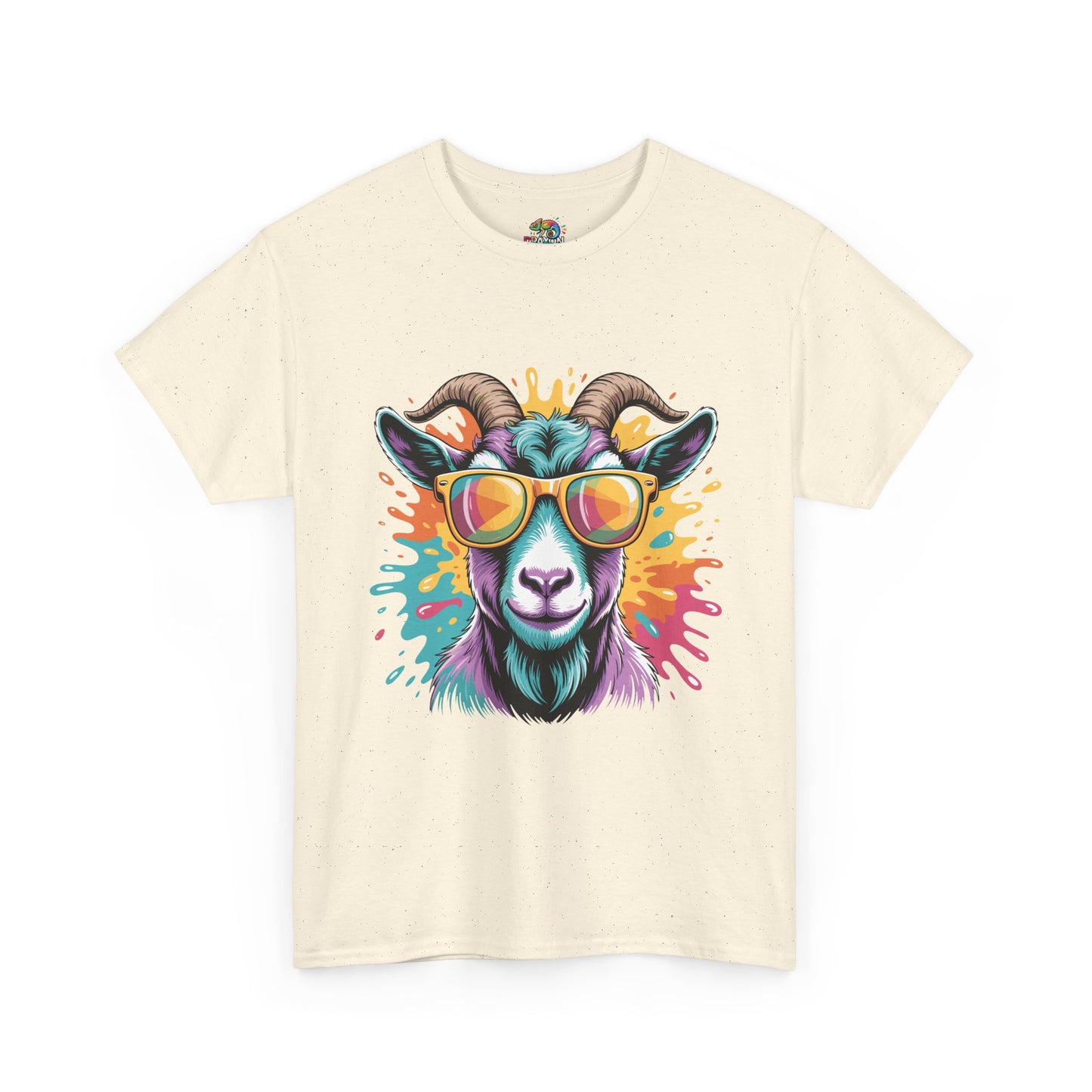 Unisex Heavy Cotton Tee (Pastel Goat)