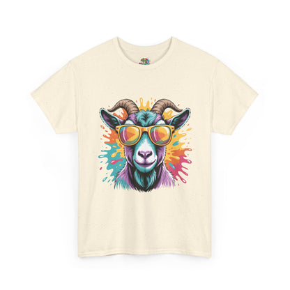 Unisex Heavy Cotton Tee (Pastel Goat)