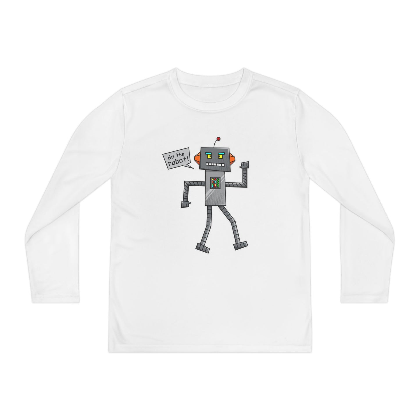 Youth Long Sleeve Competitor Tee (Do the Robot)