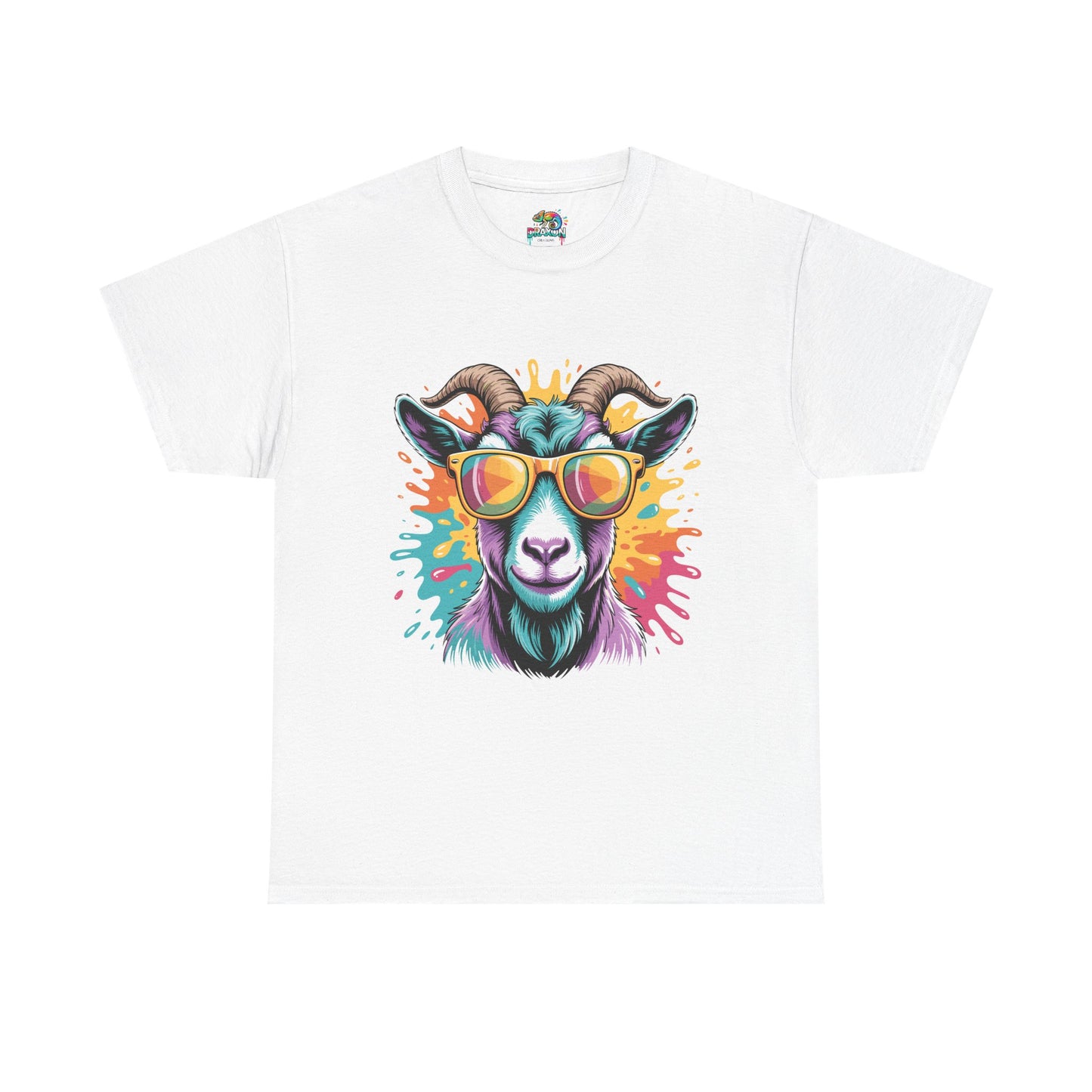 Unisex Heavy Cotton Tee (Pastel Goat)