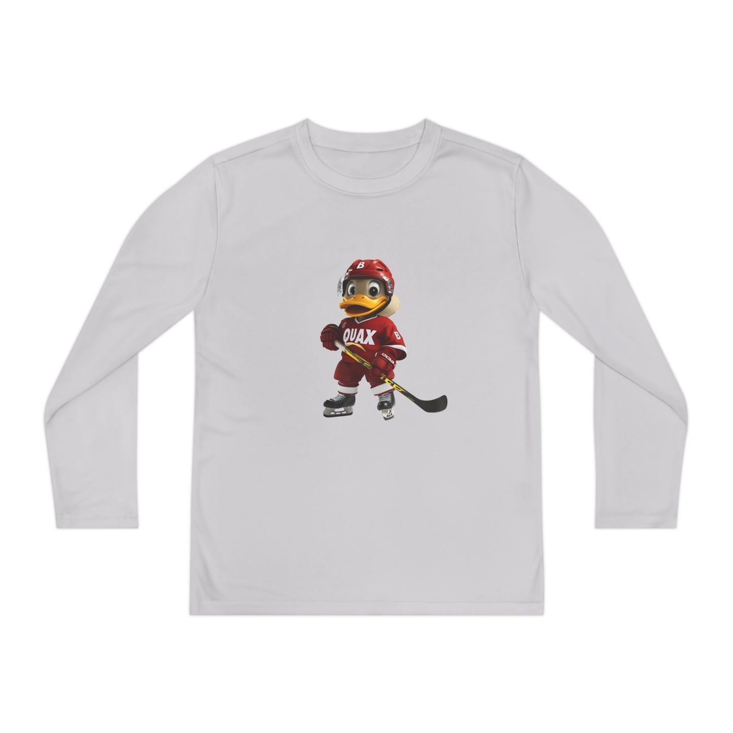 Youth Long Sleeve Competitor Tee (Hockey Quax)