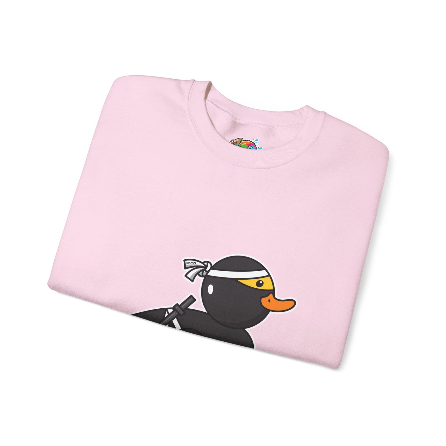 Unisex Heavy Blend™ Crewneck Sweatshirt (Ninja Duck)