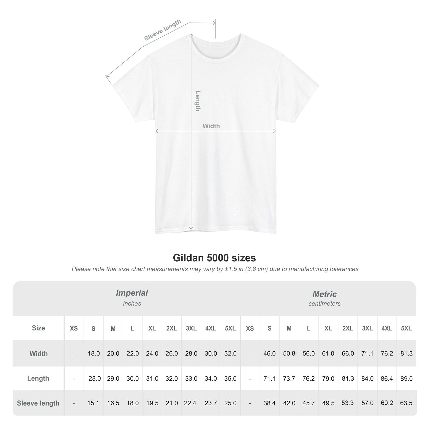 Unisex Heavy Cotton Tee (BET)