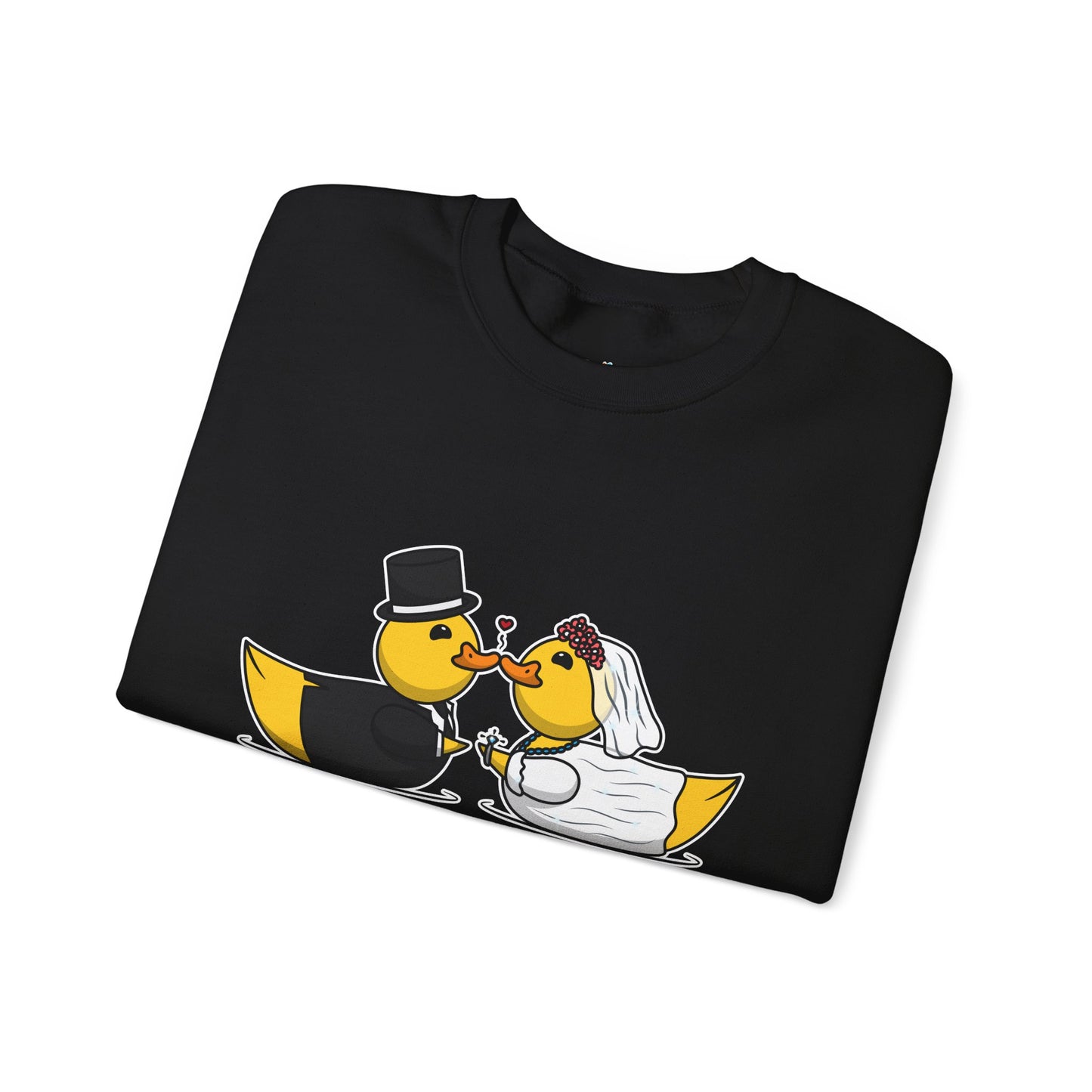 Unisex Heavy Blend™ Crewneck Sweatshirt (Wedding Ducks)