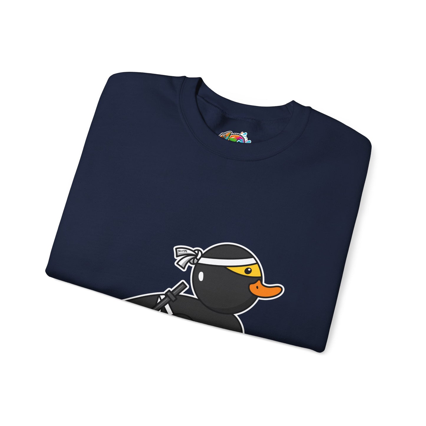 Unisex Heavy Blend™ Crewneck Sweatshirt (Ninja Duck)