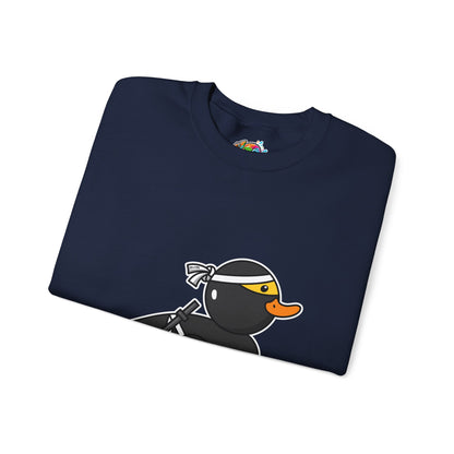 Unisex Heavy Blend™ Crewneck Sweatshirt (Ninja Duck)