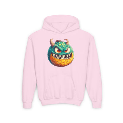 Youth Heavy Blend Hooded Sweatshirt (Green Monster 1)