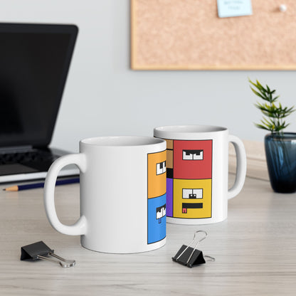 Ceramic Mug - 11oz & 15oz (Emotion Blocks)