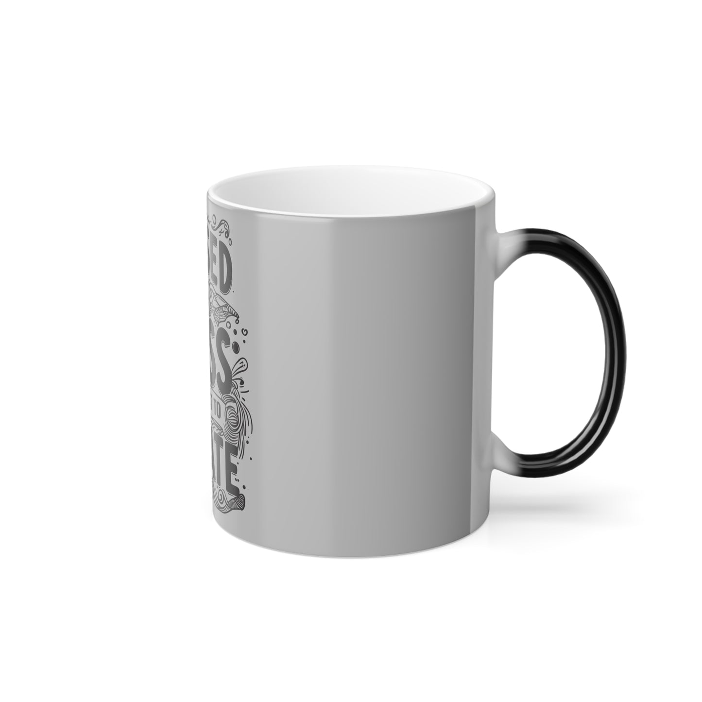 Color Morphing Mug, 11oz (Dressed for the Mess)