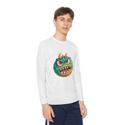 Youth Long Sleeve Competitor Tee (Green Monster 2)