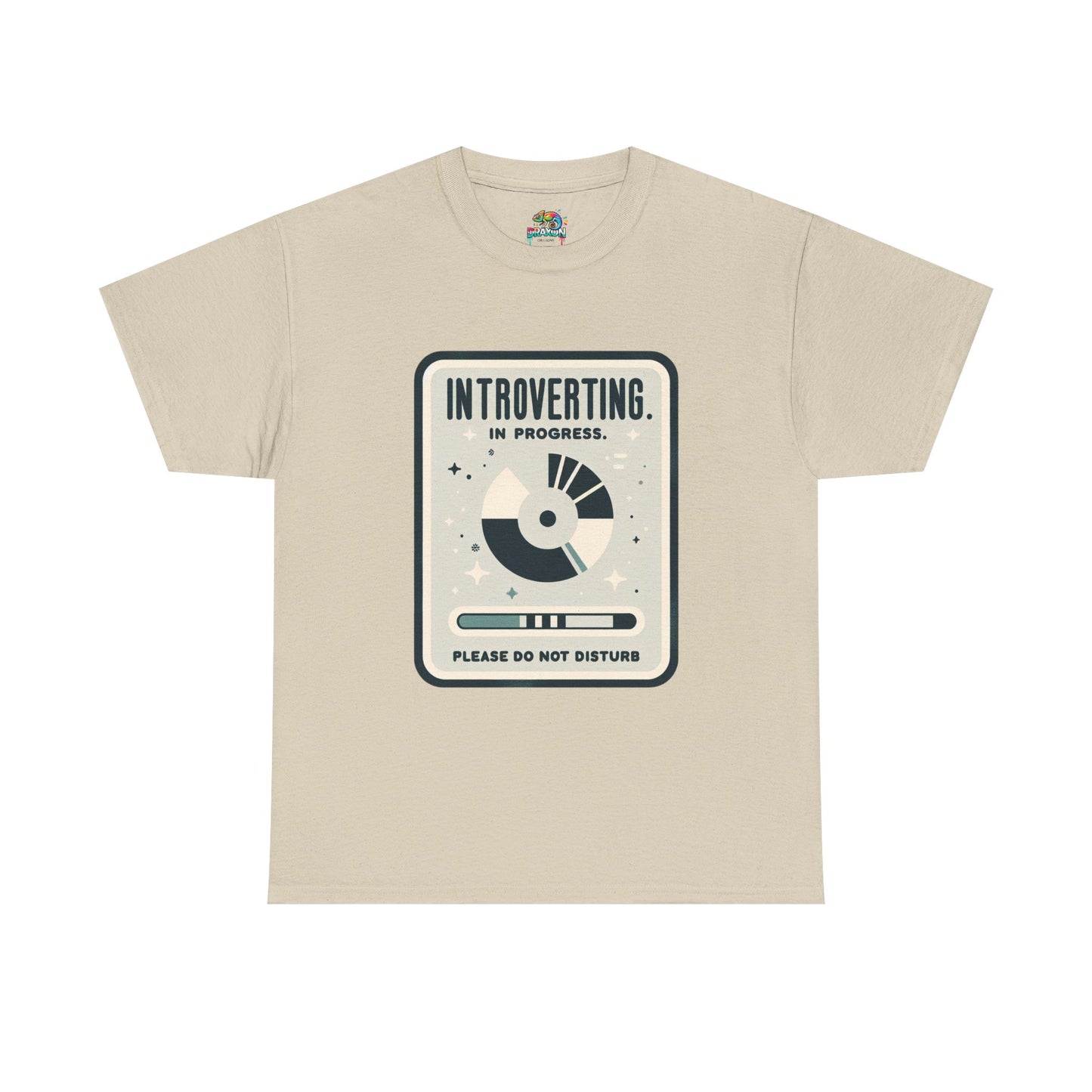 Unisex Heavy Cotton Tee (Introverting in Progress)