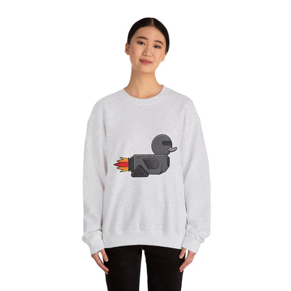 Unisex Heavy Blend™ Crewneck Sweatshirt (Robot Duck)
