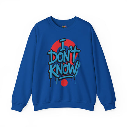 Unisex Heavy Blend Crewneck Sweatshirt (I don't know)