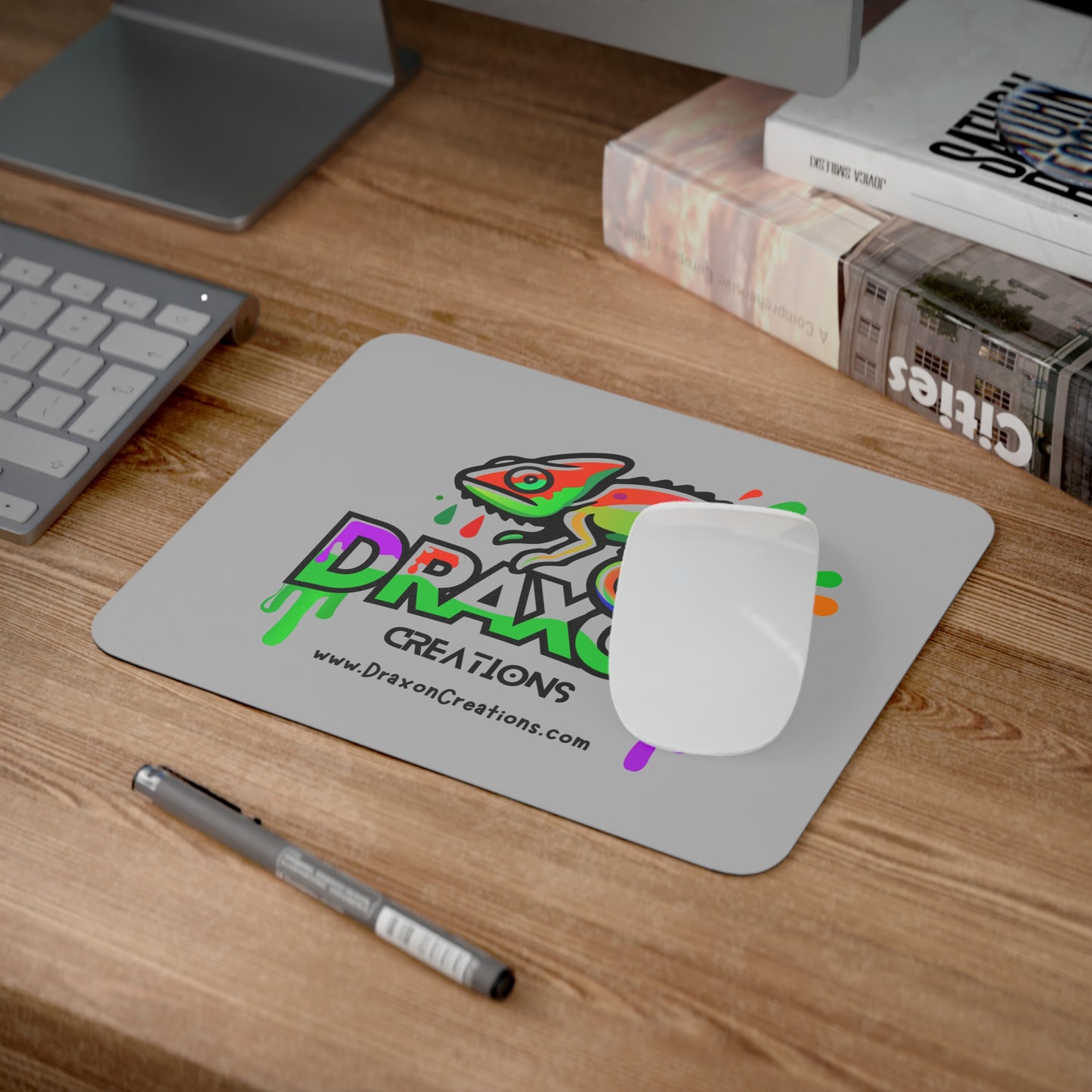 Desk Mouse Pad (DC Logo 2)