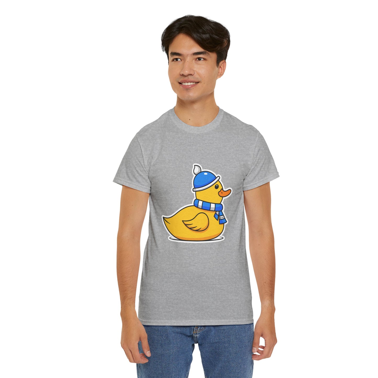 Unisex Heavy Cotton Tee (Chilly Duck)