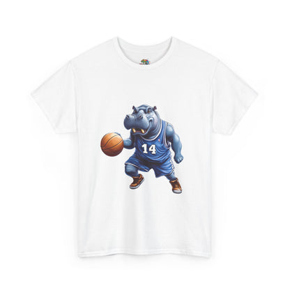 Unisex Heavy Cotton Tee (Hippo Baller)