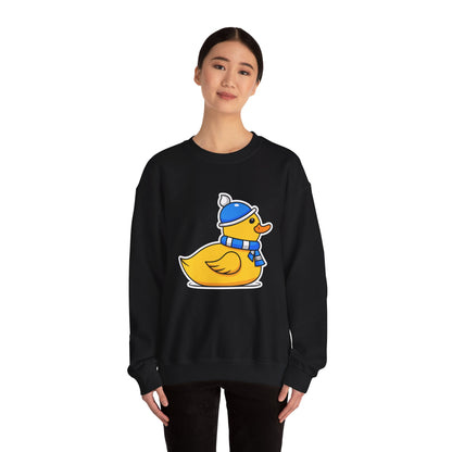 Unisex Heavy Blend™ Crewneck Sweatshirt (Chilly Duck)